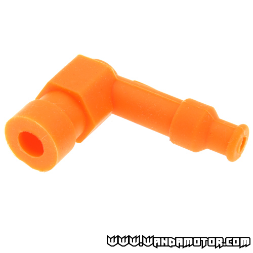 Spark plug cap rubber orange